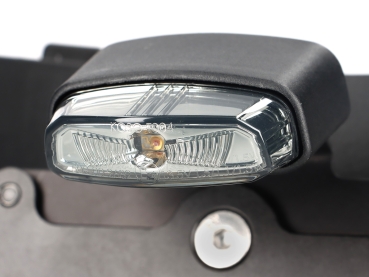 Nummernschildhalter Rücklicht - RIZOMA - Vespa GTS/HPE 125-310 ccm (ab Bj. 2023) - schwarz